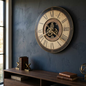 Brass Works Wall Clock product image 1